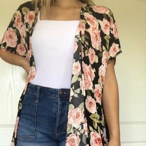 Floral black cover, rarely used